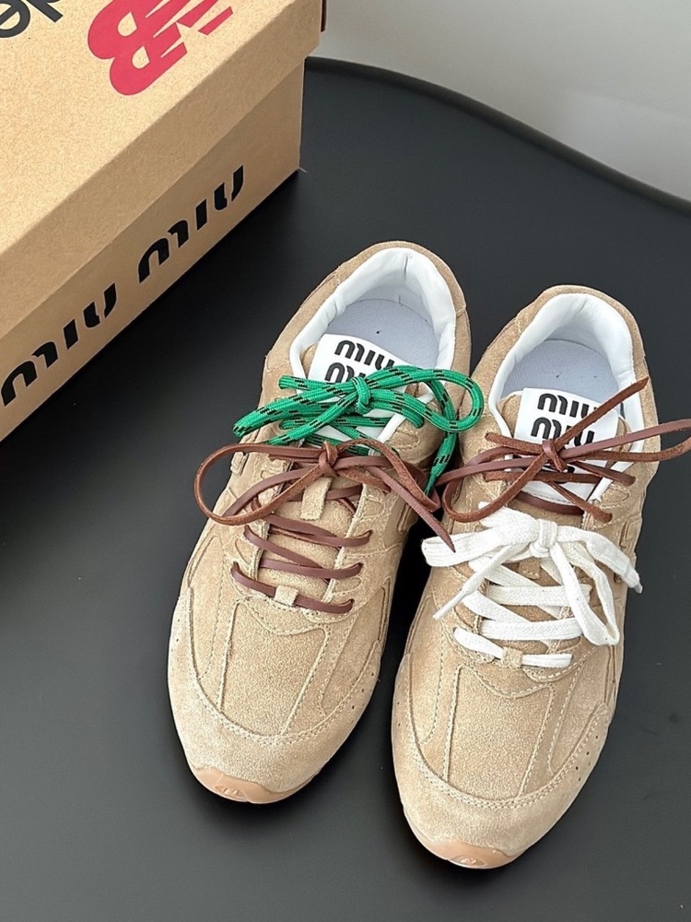 New Balance x MIU MIU NB 530 SL Women's Casual Sneakers